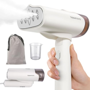 Mini Travel Garment Steamer: Portable Handheld Clothing Iron