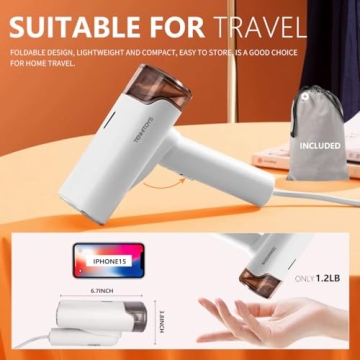 Travel Garment Steamer: Compact Handheld Iron for Clothes