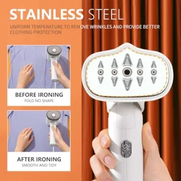 Travel Garment Steamer: Compact Handheld Iron for Clothes