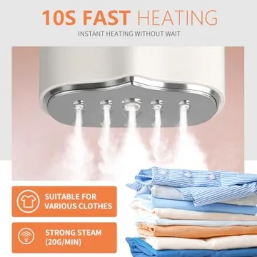 Travel Garment Steamer: Compact Handheld Iron for Clothes