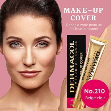 Dermacol Full Coverage Liquid Foundation for Flawless Skin