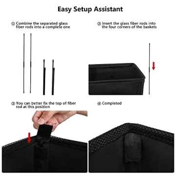 Odonata Slim Laundry Hamper for Small Spaces and Easy Use