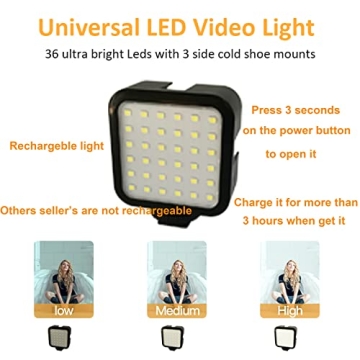 Smartphone Video Kit with Tripod and Microphone for Vlogging