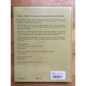 Metric Pattern Cutting for Women's Wear