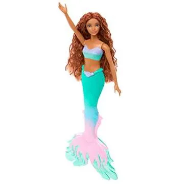 Mattel Disney The Little Mermaid Sing & Dream Ariel Fashion Doll with Signature Tail, Toys Inspired by the Movie