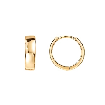 PAVOI 14K Gold Plated Small Hoop Earrings for Women