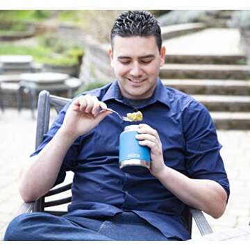 MIRA 15 oz Insulated Food Thermos for Hot and Cold Foods