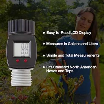 Rainwave RW-9FM Digital Water Meter for Efficient Water Use