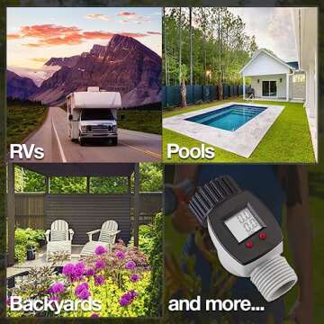 Rainwave RW-9FM Digital Water Meter for Efficient Water Use