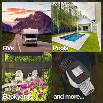 Rainwave RW-9FM Digital Water Meter for Efficient Water Use