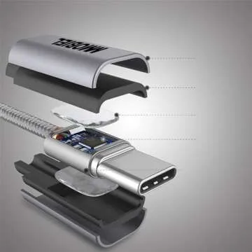 MMOBIEL USB C to 3.5mm Female Headphone Jack Adapter with Microphone – USB-C to AUX Audio Dongle Cable Cord 32Bit – USB Type C Headphone Adapter Compatible with Samsung S25 S24 S23, iPad, iPhone 16 15