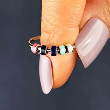 Stylish Anxiety Relief Fidget Ring for Women