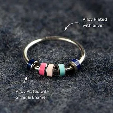 Stylish Anxiety Relief Fidget Ring for Women