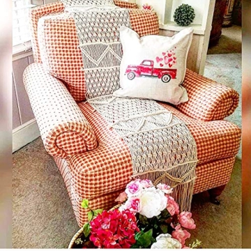 SnugLife Macrame Table Runner | Eco-Friendly Boho Decor