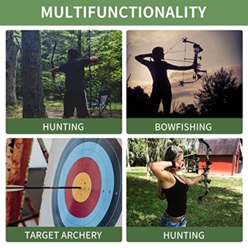 WUXLISTY Compound Bow Set for Beginners and Adults