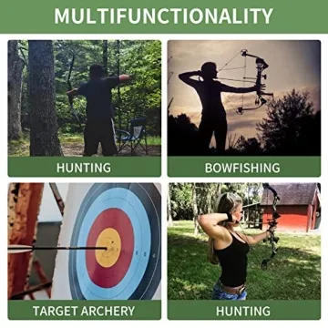 WUXLISTY Compound Bow Set for Beginners and Adults