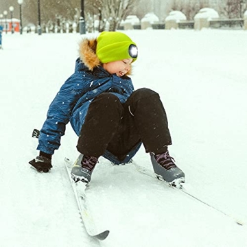 Ocatoma Kids Beanie with Light - Winter Knit Hat