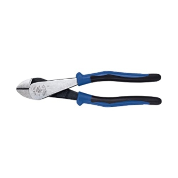 Klein Tools J2000-48 Pliers, Diagonal Cutting Pliers with Angled Head, Heavy-Duty to Cut ACSR, Screw...