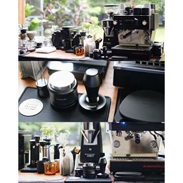 Normcore 58.5mm Puck Screen - Lower Shower Screen - Metal Coffee Reusable Filter for Espresso Portafilter Filter Basket 58mm - 1.7mm Thickness 150μm - 316 Stainless Steel