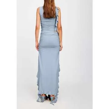 Trendy Y2K Ruffles Two Piece Skirt Set - Summer Fashion
