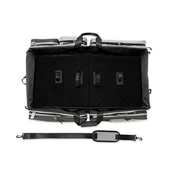 Lancer Tactical Adjustable Soft Gun Case - 30 Inch in Navy Gray for Airsoft