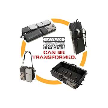 Lancer Tactical 30 Inch Soft Gun Bag - Navy Gray Airsoft Storage