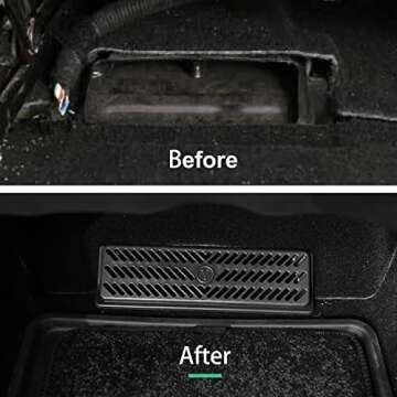 NITOYO Backseat Air Vent Cover for Tesla Model Y