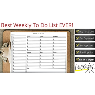 Weekly To Do List Notepad for Effective Task Management