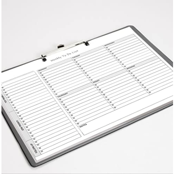 Weekly To Do List Notepad for Effective Task Management