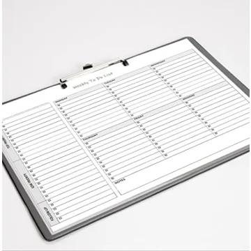 Weekly To Do List Notepad for Effective Task Management