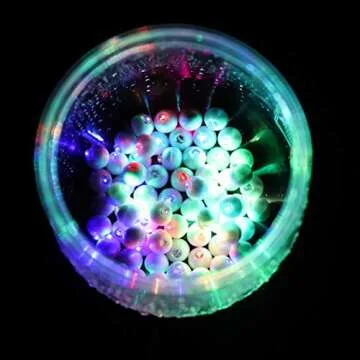 Neo LOONS 100pcs Multicolor LED Balloon Lights for Parties