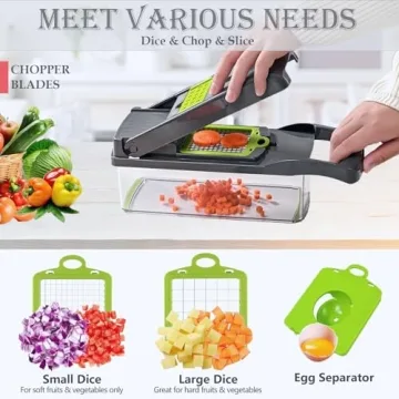 16-in-1 Vegetable Chopper & Grater - Kitchen Essential