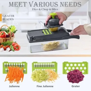16-in-1 Vegetable Chopper & Grater - Kitchen Essential