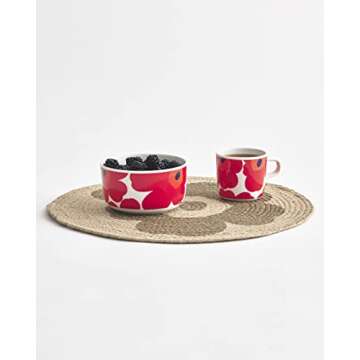 MARIMEKKO Oiva Unikko Mug - Stylish & Durable Coffee Mug