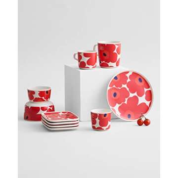 MARIMEKKO Oiva Unikko Mug - Stylish & Durable Coffee Mug