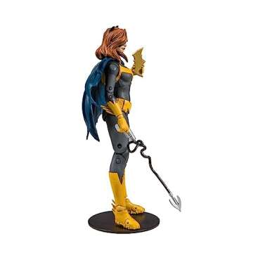 McFarlane Toys DC Multiverse Batgirl: Art of The Crime Action Figure with Build-A Rebirth Batmobile (Piece 1)
