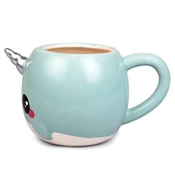Magical Narwhal 18oz Mug - Perfect Gift for All Ages
