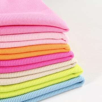 Artfish Women Casual Basic Sleeveless High Neck Rib-Knit Front Racerback Crop Tank Top Rose Red,XS