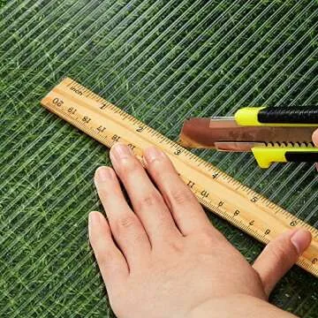 Hotop Polycarbonate Greenhouse Panels Double Layer Polycarbonate Panels Waterproof UV Protected Sheet Corrugated Plastic Roof Greenhouse Replacement Cover(3 Pcs,4' X 2' X 0.02')