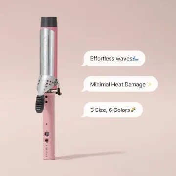 VODANA GlamWave Ceramic Curling Iron for Stunning Curls