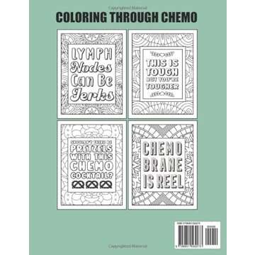 Coloring Through Chemo: A Humorous Adult Coloring Book To Help Cancer Patients Pass Treatment Time. ...