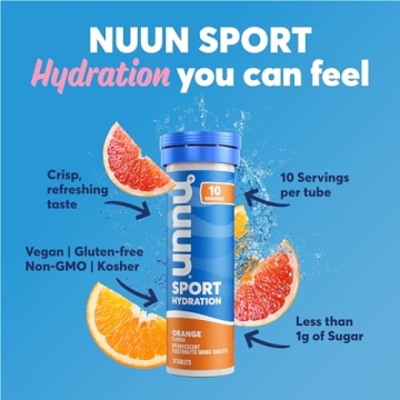 Nuun Sport Electrolyte Tablets - Refreshing Hydration Solution