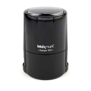 Round Notary Stamp for Georgia Self Inking Unit