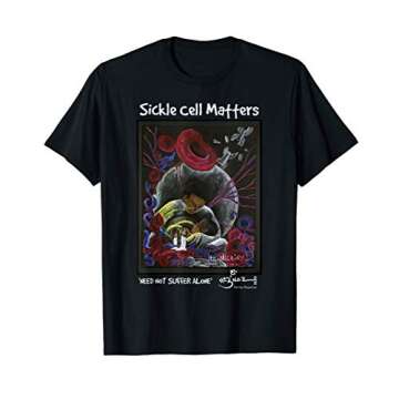 Sickle Cell Matters - Need Not Suffer Alone Art T-Shirt