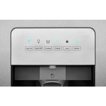 Kenmore 36" Side-by-Side Refrigerator with Ice Maker