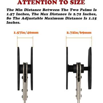 Brake Tools, Brake Caliper Tool, 4 in 1 Universal Disc Brake Caliper Compression Tool, Caliper Piston Compressor Tool with 2 Brake Caliper Hooks, Brake Caliper Press for Car Brake Repair Installation