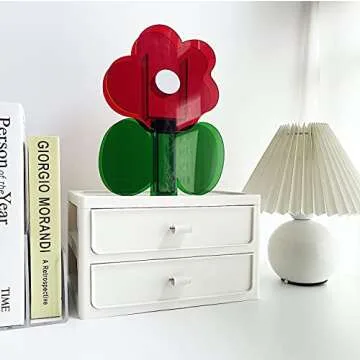 BLOFLO Flower Vase - Stylish Acrylic Décor for Every Occasion