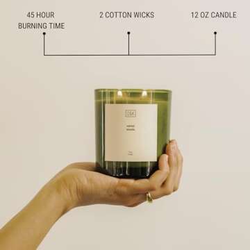 Craft & Kin Santal Woods Candle | Luxury Eco-Friendly Gift