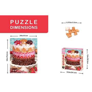 Springbok's Icing on The Cake 1000 Piece Jigsaw Puzzle - Eco-Friendly Fun!