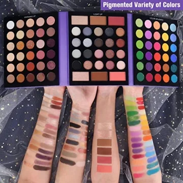 UCANBE Eyeshadow Palette & Brush Set with 86 Colors